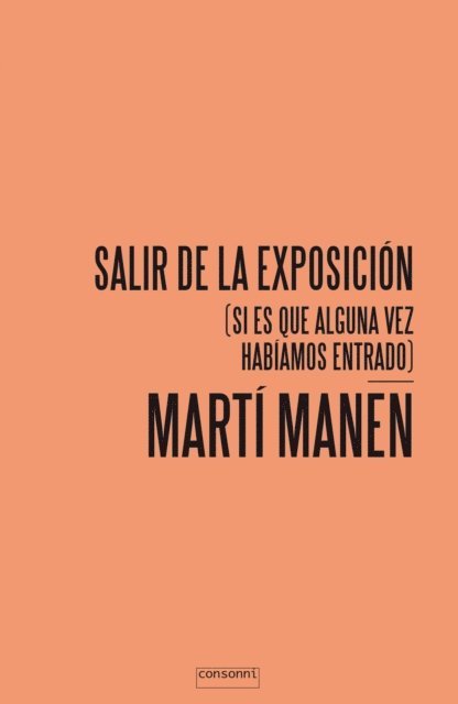 Marti Manen - Salir de la exposición, E-bok