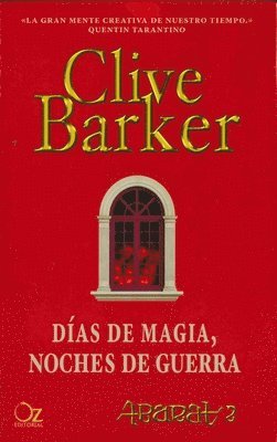 Clive Barker - Dias de Magia, Noches de Guerra -Z, Häftad