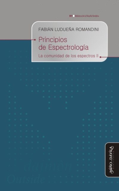 Fabian Luduena Romandini - Principios de espectrología, E-bok