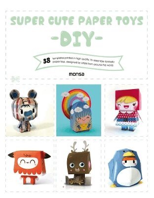 E Minguet - DIY Super Cute Paper Toys, Häftad. Tillgänglighet: Lägg i varukorg