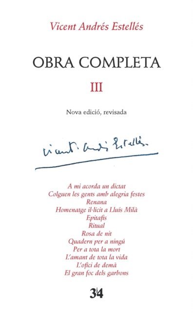 Vicent Andres Estelles, Ferran Carbo - Obra completa, 3, E-bok