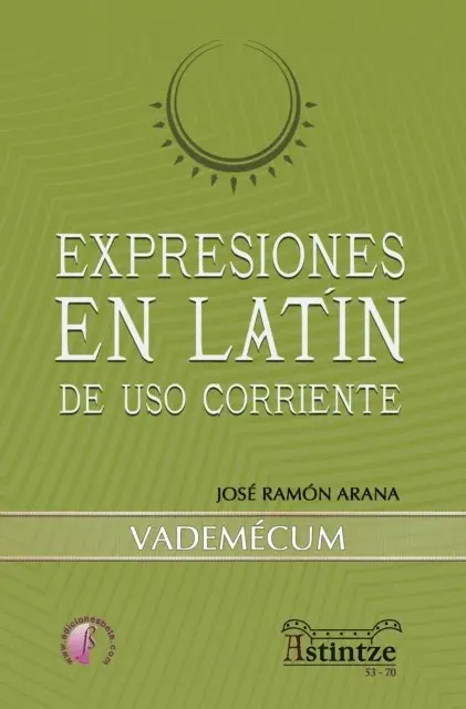 Jose Ramon Arana Marcos - Expresiones en latín de uso corriente, E-bok. Tillgänglighet: Lägg i varukorg