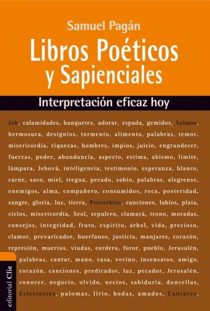 Samuel Pagan - Libros Poéticos y Sapienciales del Antiguo Testamento, E-bok