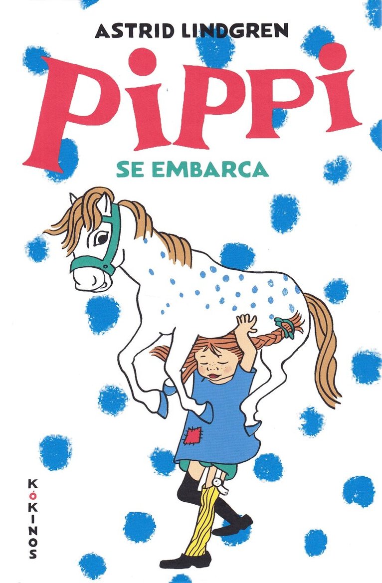 Astrid Lindgren - Pippi Långstrump går ombord (Spanska), Inbunden