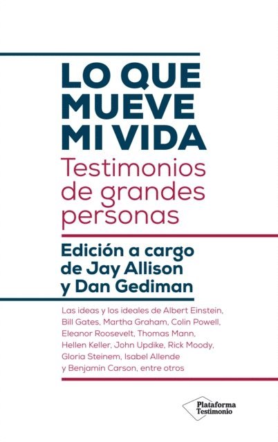 Dan Gediman, Jay Allison - Lo que mueve mi vida, E-bok