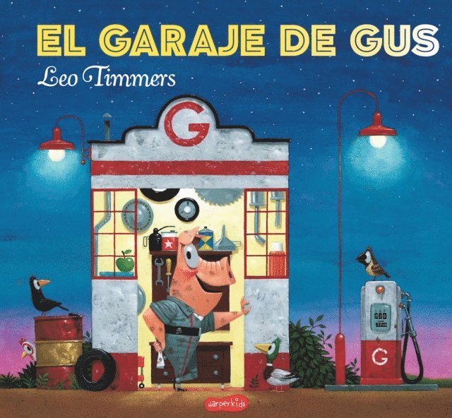 Leo Timmers - El garaje de Gus, E-bok