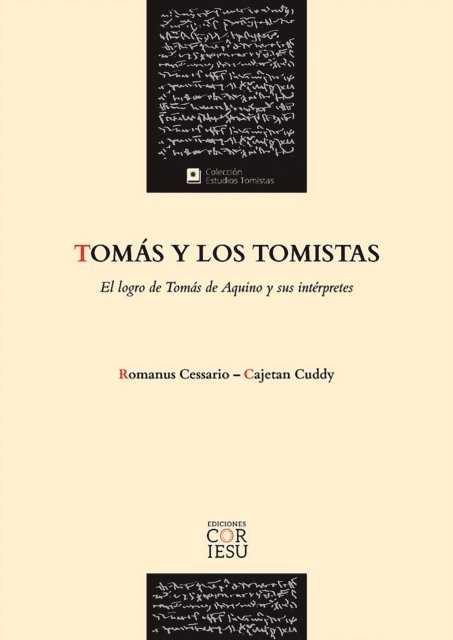 Romanus Cessario - Tomas y los tomistas, E-bok