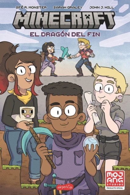 Mojan AB, Sfe R. Monster - Minecraft oficial: El Dragón del Fin - cómic, E-bok