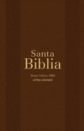 Biblia Rvr 1960 Letra Grande Tama�o Manual Marr�n Con Cierre E �ndice (Bible Rvr 1960 Large Print Handsize Leatherlike Brown Indexed with Zipper (Span