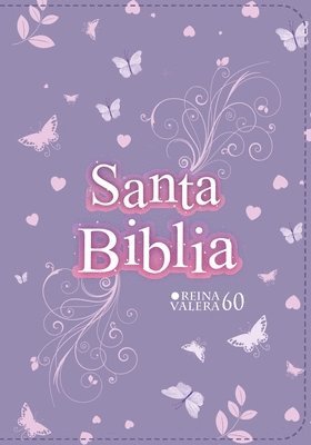 Reina Valera 1960 - Biblia Rvr 1960 Compacta Símil Piel Juvenil Mariposa Lila (Bible Rvr 1960 Compact Size Leatherlike Youth Lilac Butterfly (Spanish Edition), Inbunden