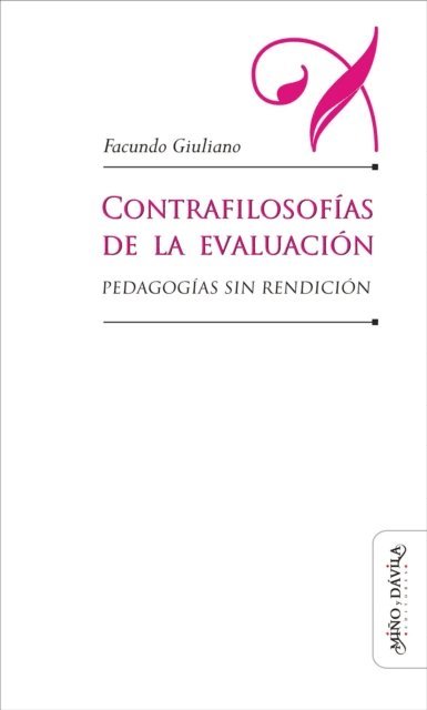 Facundo Giuliano - Contrafilosofías de la evaluación, E-bok