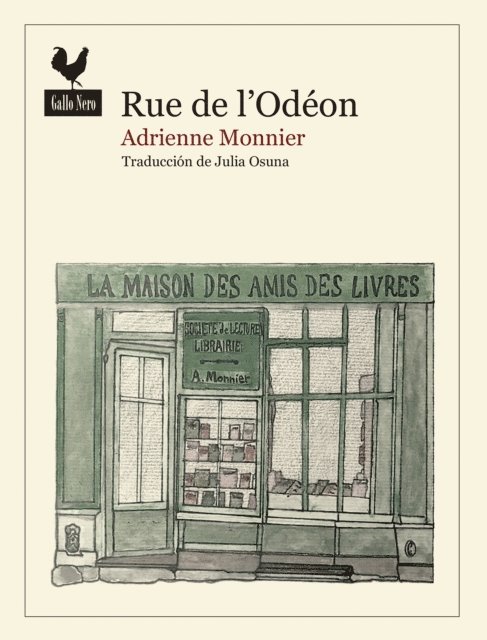 Adrienne Monnier - Rue de l'Odéon, E-bok