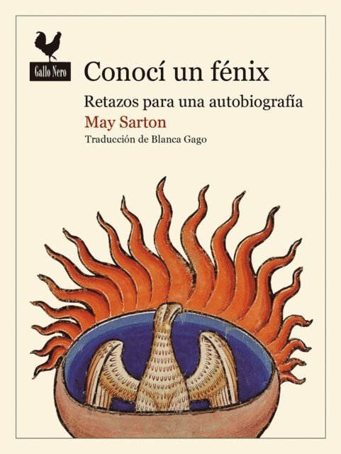 May Sarton - Conocí un fénix, E-bok
