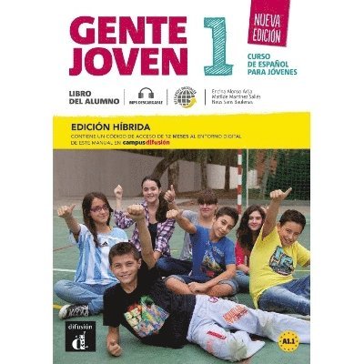E. A. Arija, M. M. Salles, N. S. Baulenas - Gente joven 1 - Nueva edicion - Edicion hibrida - Libro del alumno + audio MP3. A1.1, Häftad