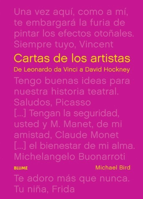 Michael Bird - Cartas de los artistas, E-bok