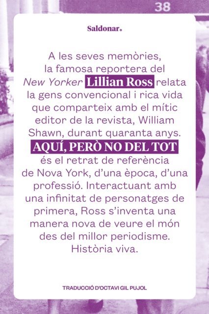 Lillian Ross - Aquí, però no del tot, E-bok