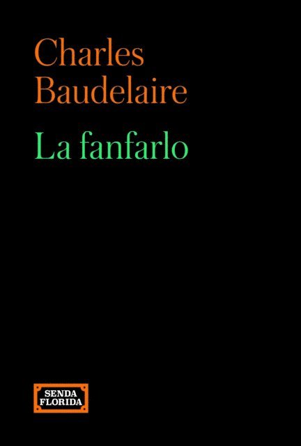 Charles Baudelaire - La Fanfarlo, E-bok