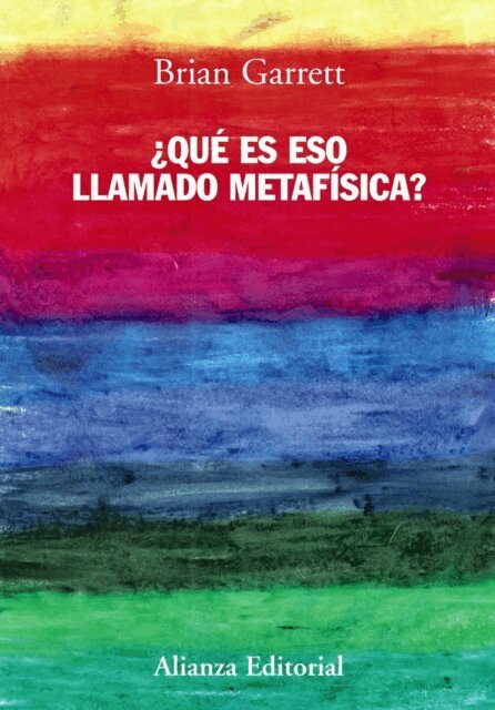 Brian Garrett - Que es eso llamado metafisica?, E-bok