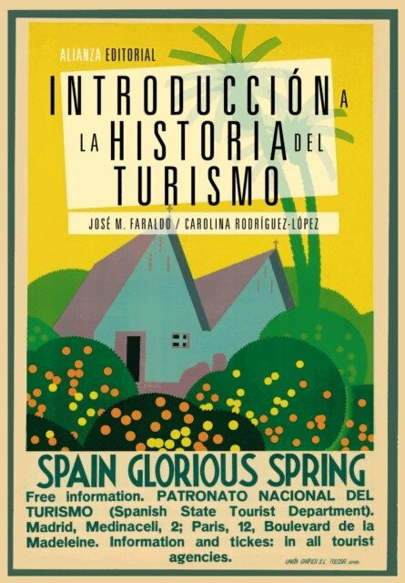 Carolina Rodriguez-Lopez, Jose M. Faraldo - Introduccion a la historia del turismo, E-bok