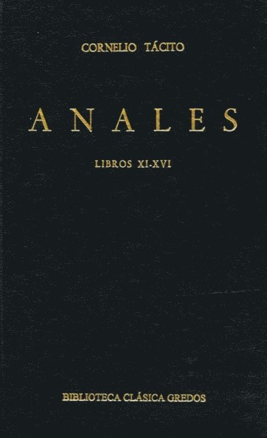 Cornelio, Tacito - Anales. Libros XI-XVI, E-bok