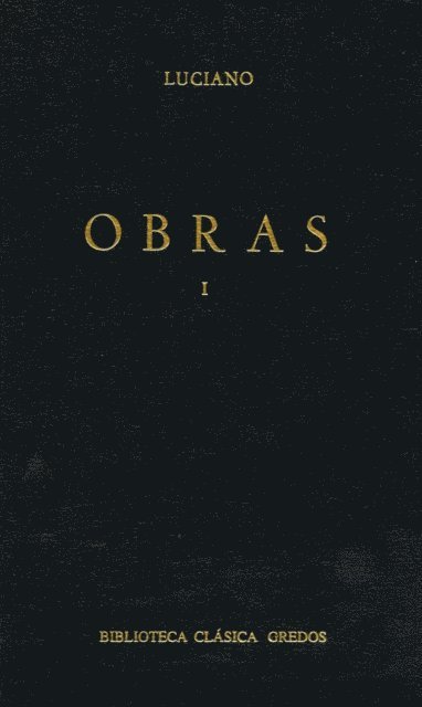 Luciano - Obras I, E-bok. Tillgänglighet: Lägg i varukorg