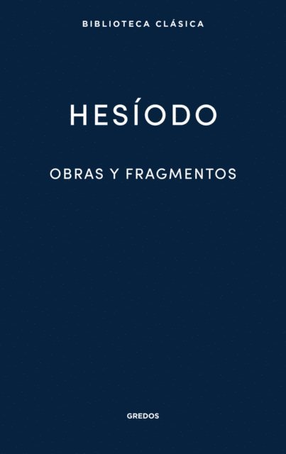 Hesiodo - Obras y fragmentos, E-bok
