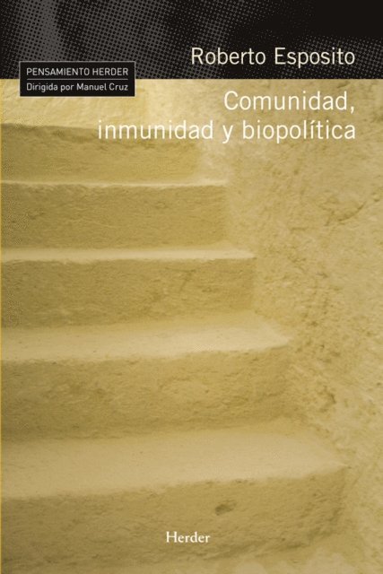 Roberto Esposito - Comunidad, inmunidad y biopolítica, E-bok