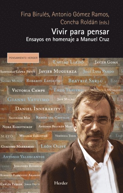 Concha Roldan, Antonio Gomez Ramos, Fina Birules Bertran - Vivir para pensar, E-bok