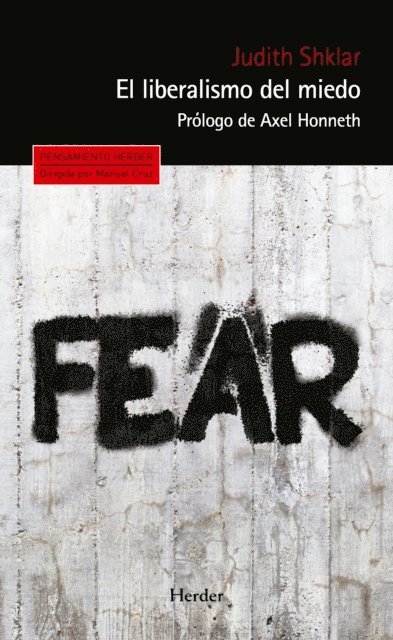 Judith Shklar - El liberalismo del miedo, E-bok