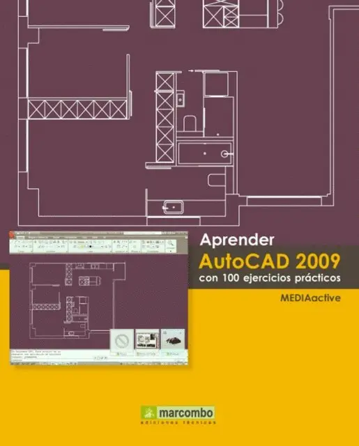 MEDIAactive - Aprender Autocad 2009 con 100 ejercicios prácticos, E-bok. Tillgänglighet: Lägg i varukorg