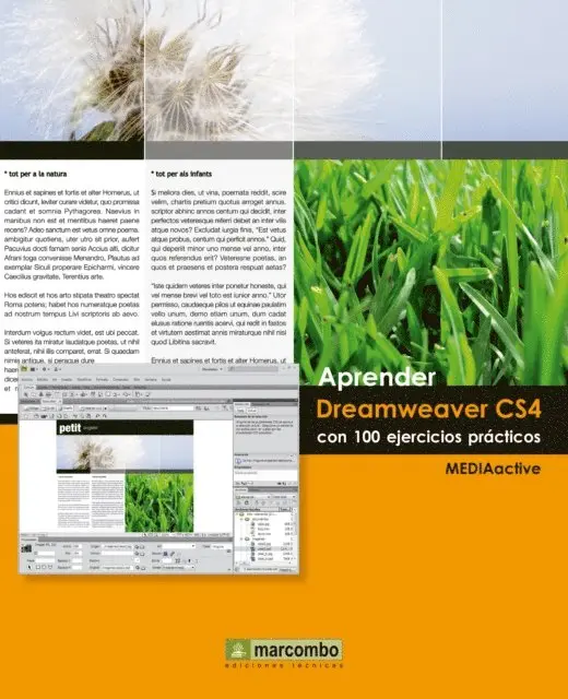 MEDIAactive - Aprender Dreamweaver CS4 con 100 ejercicios prácticos, E-bok. Tillgänglighet: Lägg i varukorg