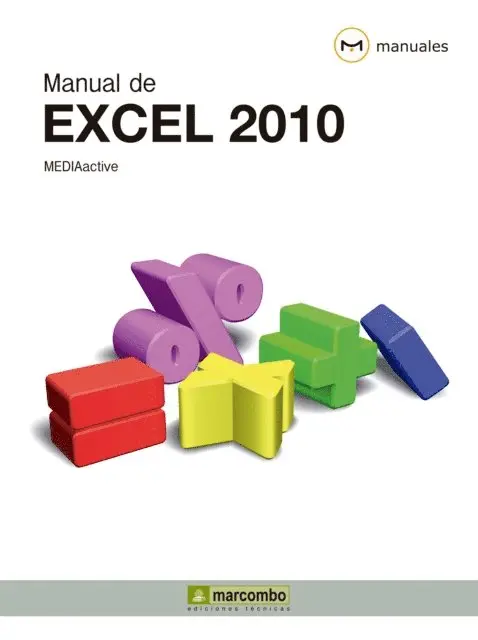 MEDIAactive - Manual de Excel 2010, E-bok. Tillgänglighet: Lägg i varukorg