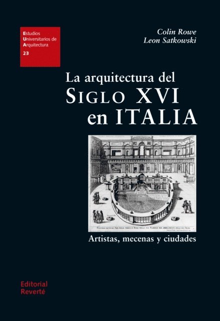 Leon Satkowski, Colin Rowe - La arquitectura del siglo XVI en Italia, E-bok. Tillgänglighet: Lägg i varukorg