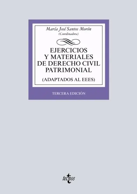 Sara Martin Salamanca, Susana Espada Mallorquin, Yolanda Bergel Sainz de Baranda, Maria Jose Santos Moron - Ejercicios y materiales de Derecho Civil Patrimonial, E-bok. Tillgänglighet: Lägg i varukorg