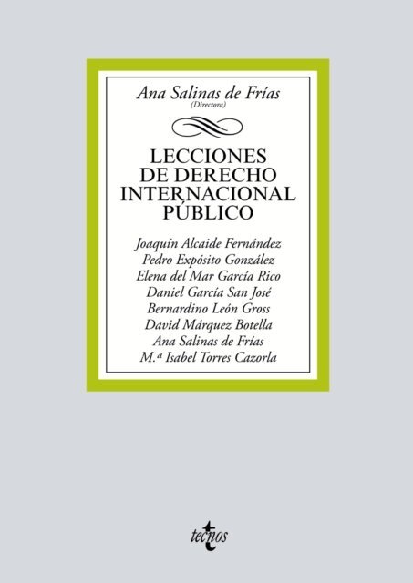 Maria Isabel Torres Cazorla, Daniel Garcia San Jose, Elena del Mar Garcia Rico, Pedro Exposito Gonzalez, Joaquin Alcaide Fernandez, Ana Salinas de Frias - Lecciones de Derecho Internacional Publico, E-bok