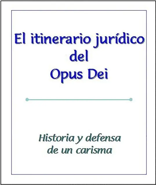Amadeo de Fuenmayor, Jose Luis Illanes, Valentin Gomez-Iglesias - Itinerario juridico del Opus Dei, E-bok. Tillgänglighet: Lägg i varukorg