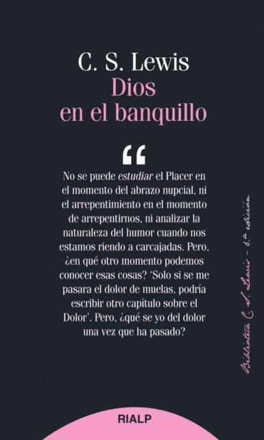 Clive Staples Lewis - Dios en el banquillo, E-bok
