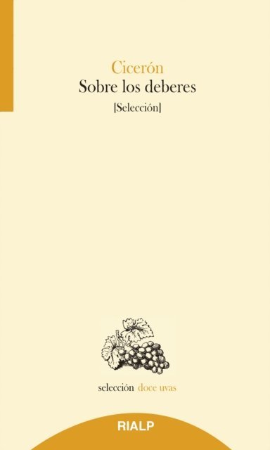 Marco Tulio Ciceron - Sobre los deberes, E-bok