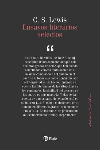 Clive Staples Lewis - Ensayos literarios selectos, E-bok