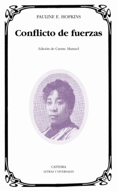 Pauline E. Hopkins - Conflicto de fuerzas, E-bok