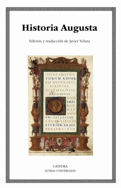 Javier Velaza - Historia Augusta, E-bok