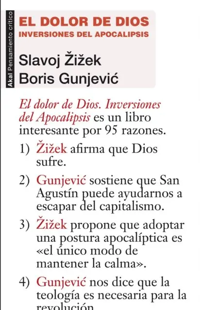 Boris Gunjevic, Slavoj Zizek - El dolor de Dios, E-bok. Tillgänglighet: Lägg i varukorg