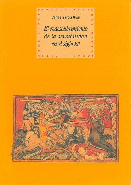 Carlos Garcia Gual - El redescubrimiento de la sensibilidad, E-bok