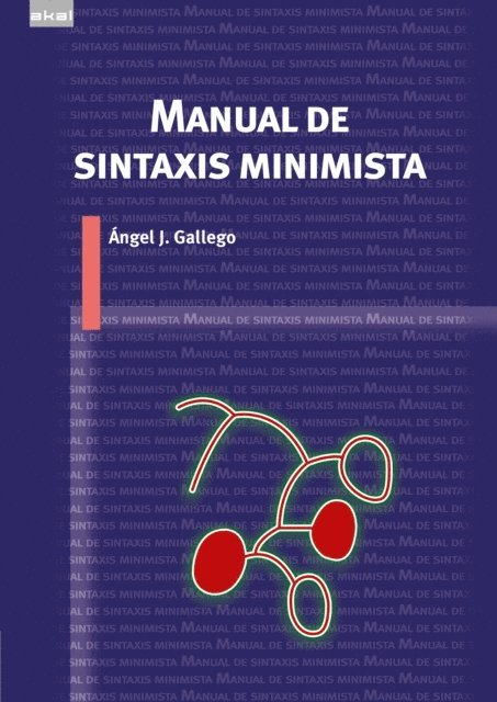 Angel J. Gallego - Manual de sintaxis minimista, E-bok