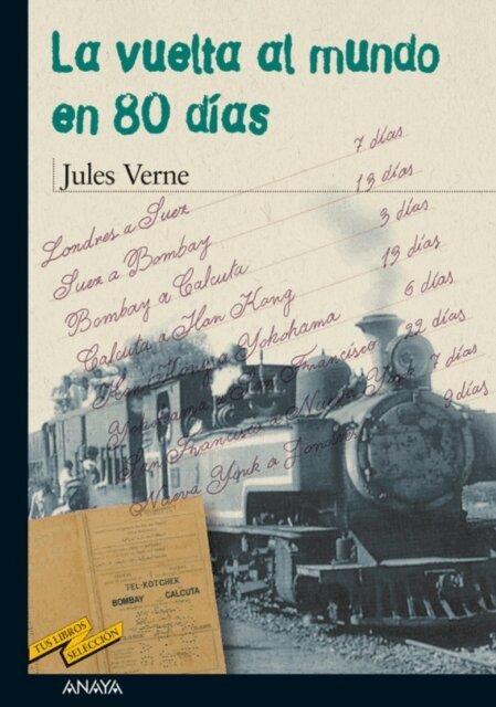 Jules Verne - La vuelta al mundo en 80 dias, E-bok