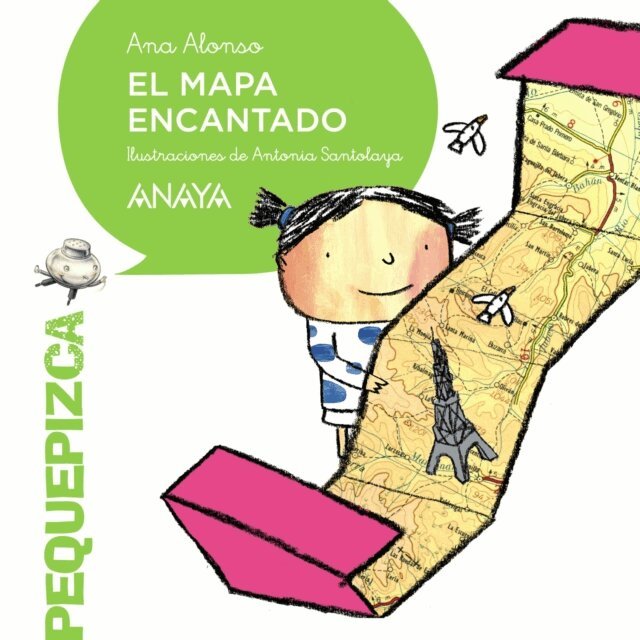 Ana Alonso - El mapa encantado, E-bok