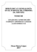 Heraldica y Genealogia en el Sureste de Cordoba (Ss. XIII-XIX). Tomo III. Linajes de Castro del Rio y Espejo y apendices y anexos a los Tomos I y II.