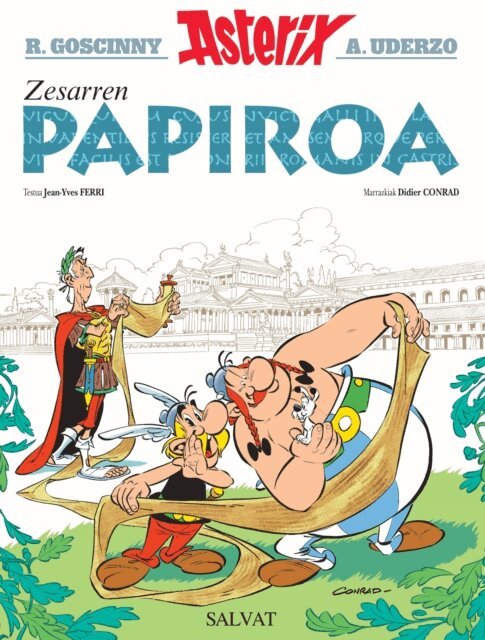 Jean-Yves Ferri, Rene Goscinny - Zesarren papiroa, E-bok
