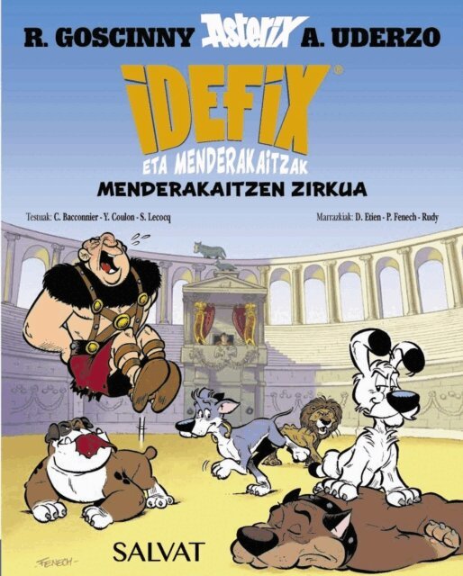 Simon Lecocq, Yves Coulon, Cedric Bacconnier, Rene Goscinny - Idefix eta menderakaitzak, 4. Menderakaitzen zirkua, E-bok