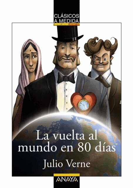 Jules Verne - La vuelta al mundo en 80 dias, E-bok